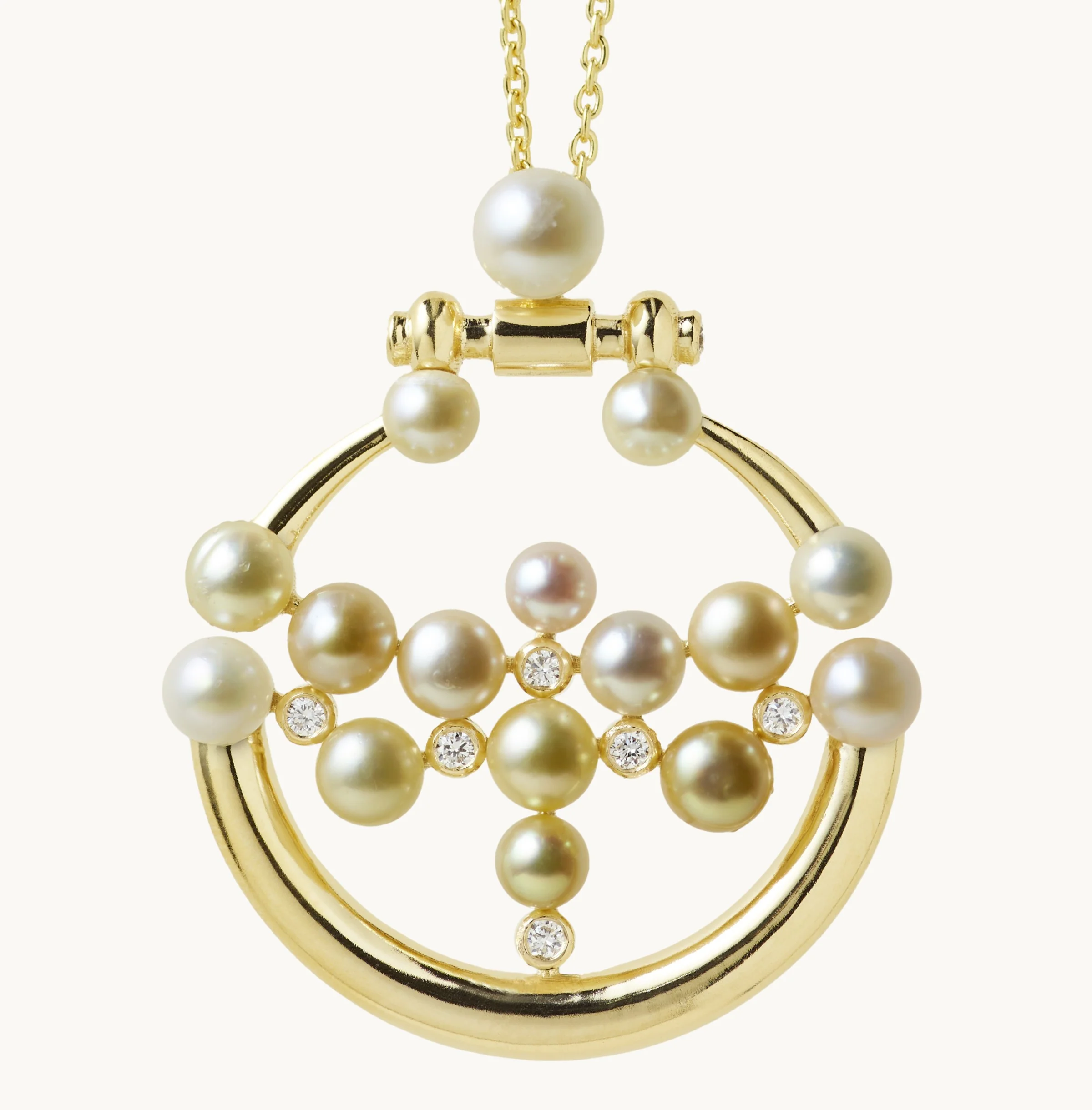 Colored Cluster Pendant - Image 3