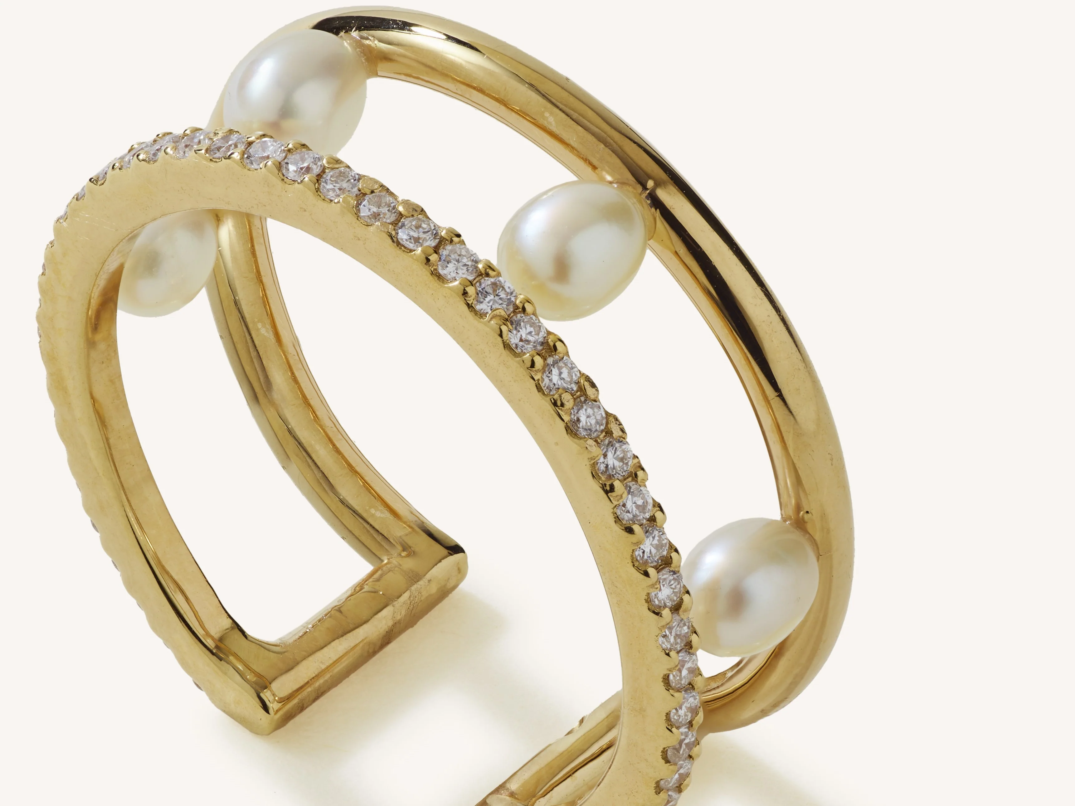 Droplet Ring (Yellow Gold) - Image 3